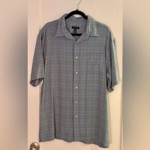 Van Heusen Blue Casual Button Down Shirt